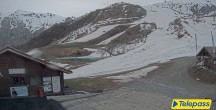 Archived image Webcam Base station of the Cabainaira skilift 05:00