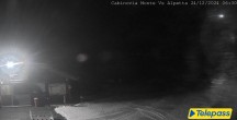 Archived image Webcam Base station of the Cabainaira skilift 05:00