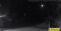 Archived image Webcam Base station of the Cabainaira skilift 01:00