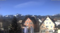 Archived image Webcam Town Hall Square of Sonthofen (Allgäu) 09:00