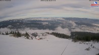 Archived image Webcam Großer Arber mountain (east) 09:00