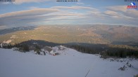 Archived image Webcam Großer Arber mountain (east) 13:00