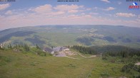 Archived image Webcam Großer Arber mountain (east) 13:00