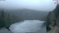 Archived image Webcam Lake "Großer Arbersee" 01:00