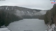 Archived image Webcam Lake "Großer Arbersee" 09:00