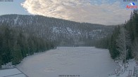 Archived image Webcam Lake "Großer Arbersee" 13:00