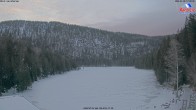 Archived image Webcam Lake "Großer Arbersee" 17:00