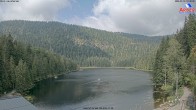 Archived image Webcam Lake "Großer Arbersee" 09:00