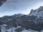 Archived image Webcam Mürren - Hotel Eiger 07:00