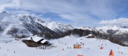 Archiv Foto Webcam Gipfel Serre Chevalier 13:00