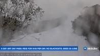 Archiv Foto Webcam Mt Buller: Abfahrt Little Buller Spur 09:00