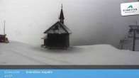 Archived image Webcam Schmittenhöhe: View Chapel 09:00
