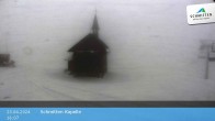 Archived image Webcam Schmittenhöhe: View Chapel 15:00