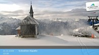 Archiv Foto Webcam Schmittenhöhe: Kapelle 10:00