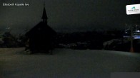 Archived image Webcam Schmittenhöhe: View Chapel 03:00