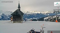 Archived image Webcam Schmittenhöhe: View Chapel 07:00