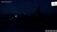 Archived image Webcam Schmittenhöhe: View Chapel 03:00