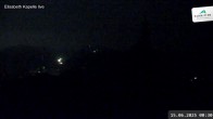 Archiv Foto Webcam Schmittenhöhe: Kapelle 23:00