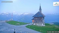Archiv Foto Webcam Schmittenhöhe: Kapelle 03:00