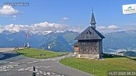 Archived image Webcam Schmittenhöhe: View Chapel 07:00