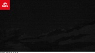 Archiv Foto Webcam Skigebiet Golm: Blick von Bergstation Grüneck 22:00