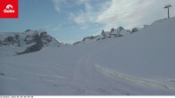 Archiv Foto Webcam Skigebiet Golm: Blick von Bergstation Grüneck 06:00