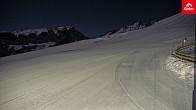 Archiv Foto Webcam Skigebiet Golm: Blick von Bergstation Grüneck 23:00