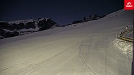 Archiv Foto Webcam Skigebiet Golm: Blick von Bergstation Grüneck 03:00