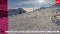 Archived image Webcam Top Station Grüneck in Golm Skiresort 13:00