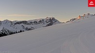 Archived image Webcam Top Station Grüneck in Golm Skiresort 06:00