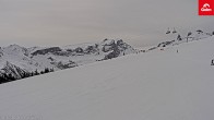 Archived image Webcam Top Station Grüneck in Golm Skiresort 05:00