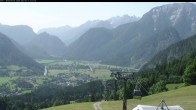Archiv Foto Webcam Almenwelt Lofer: Bergstation der Almbahn I 09:00
