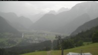 Archiv Foto Webcam Almenwelt Lofer: Bergstation der Almbahn I 19:00