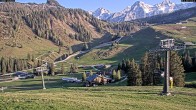 Archiv Foto Webcam Almenwelt Lofer: Kinderbereich und Talstation Family Express 19:00
