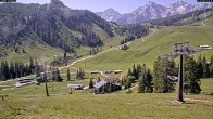 Archiv Foto Webcam Almenwelt Lofer: Kinderbereich und Talstation Family Express 09:00