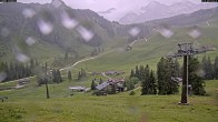 Archiv Foto Webcam Almenwelt Lofer: Kinderbereich und Talstation Family Express 19:00