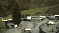 Archiv Foto Webcam Almenwelt Lofer: Blick auf die Talstation der Almbahn 1 11:00