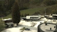 Archiv Foto Webcam Almenwelt Lofer: Blick auf die Talstation der Almbahn 1 15:00
