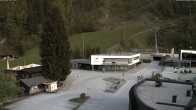 Archiv Foto Webcam Almenwelt Lofer: Blick auf die Talstation der Almbahn 1 05:00