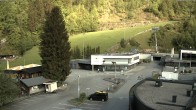 Archiv Foto Webcam Almenwelt Lofer: Blick auf die Talstation der Almbahn 1 07:00