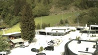 Archiv Foto Webcam Almenwelt Lofer: Blick auf die Talstation der Almbahn 1 09:00