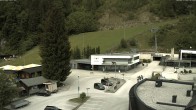 Archiv Foto Webcam Almenwelt Lofer: Blick auf die Talstation der Almbahn 1 09:00