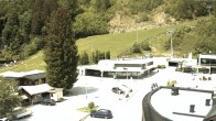 Archiv Foto Webcam Almenwelt Lofer: Blick auf die Talstation der Almbahn 1 11:00