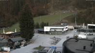 Archiv Foto Webcam Almenwelt Lofer: Blick auf die Talstation der Almbahn 1 06:00