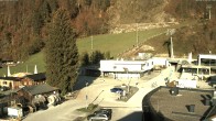 Archiv Foto Webcam Almenwelt Lofer: Blick auf die Talstation der Almbahn 1 07:00