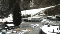 Archiv Foto Webcam Almenwelt Lofer: Blick auf die Talstation der Almbahn 1 07:00