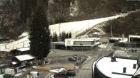 Archiv Foto Webcam Almenwelt Lofer: Blick auf die Talstation der Almbahn 1 09:00