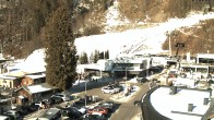 Archiv Foto Webcam Almenwelt Lofer: Blick auf die Talstation der Almbahn 1 09:00