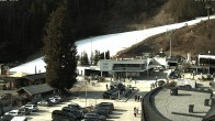 Archiv Foto Webcam Almenwelt Lofer: Blick auf die Talstation der Almbahn 1 13:00