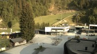 Archiv Foto Webcam Almenwelt Lofer: Blick auf die Talstation der Almbahn 1 06:00
